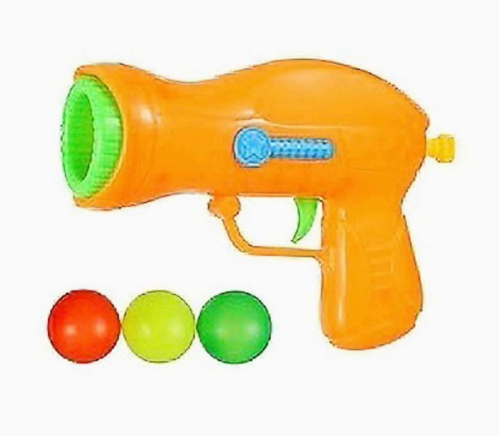 Lightweight Ball Gun Toy with Soft Foam Balls