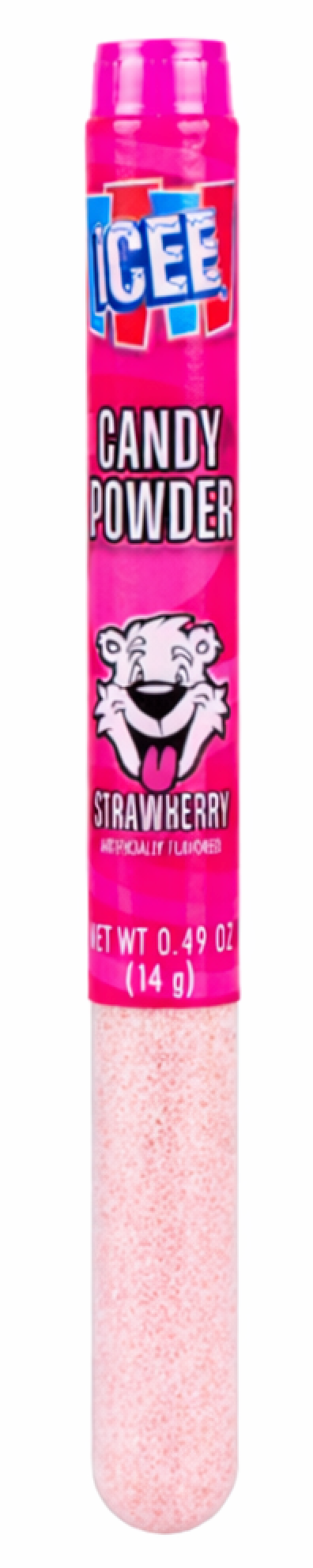 ICEE Sour Powder Candy Tubes Variety Pack, 5 Count, 0.49 oz Each