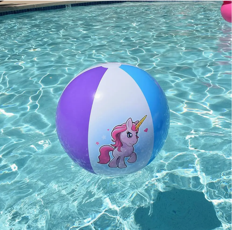 Coconut Float Jumbo Unicorn 27" Inflatable Beach Ball