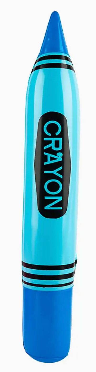 24-Inch Inflatable Crayon Toy