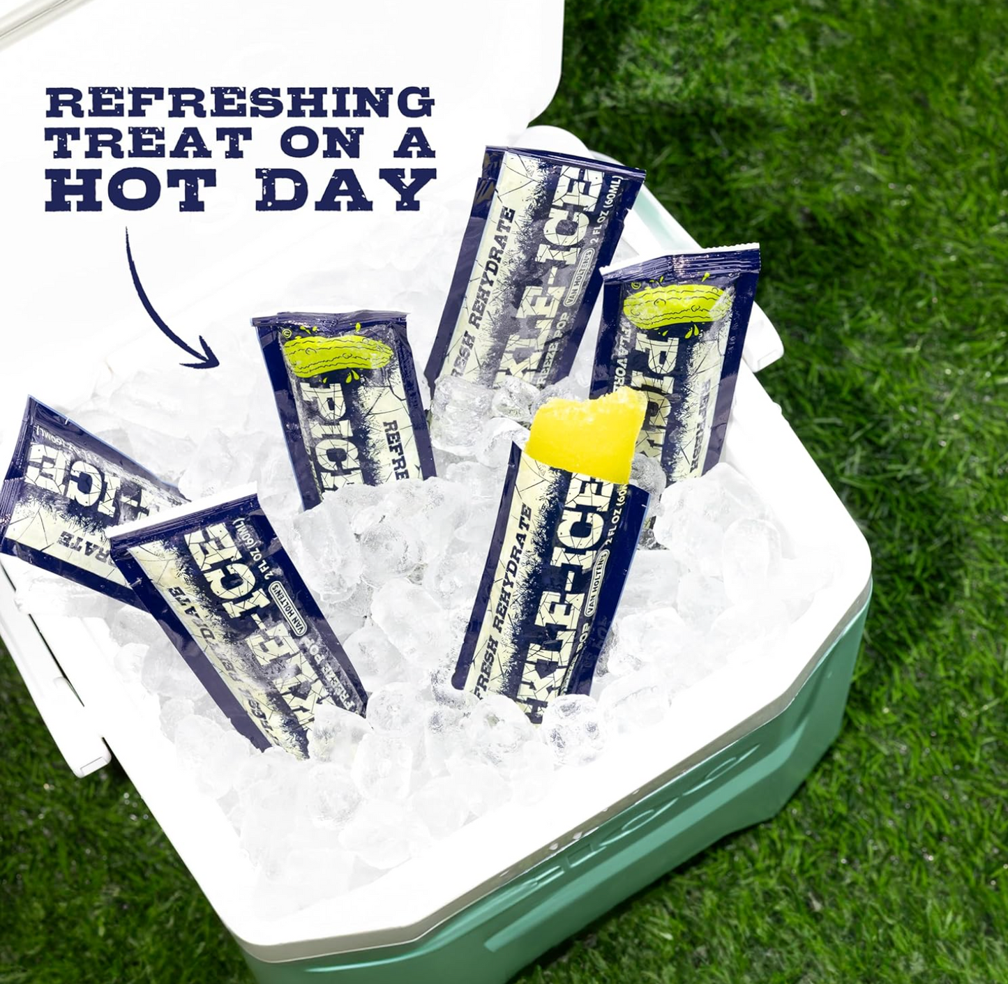 Van Holten’s Pickle-Ice Pickle Flavored Freeze Pops 6 Count