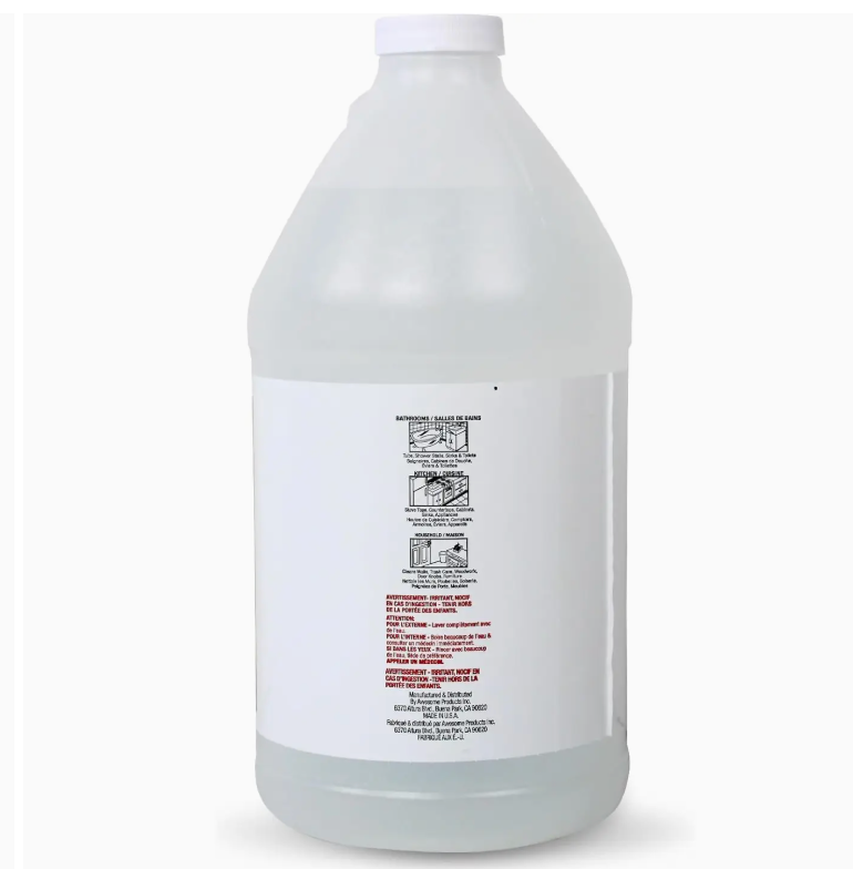 LA’s Totally Awesome Clear Ammonia Multi-Surface Cleaner, 64 oz
