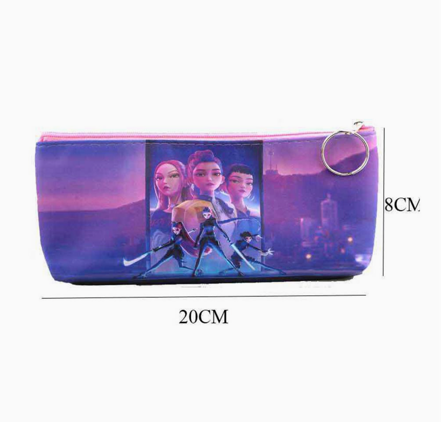 Kpop Demon Hunters Huntrix Graphic Print Pencil Case