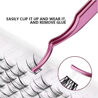 Eyelash Applicator Tool Set (2 Piece) – Precision Lash Tweezers