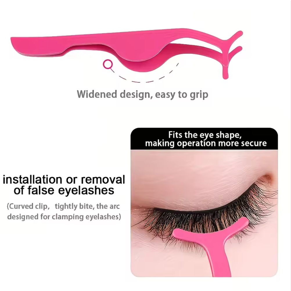 Eyelash Applicator Tool Set (2 Piece) – Precision Lash Tweezers