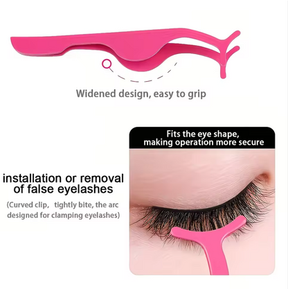 Eyelash Applicator Tool Set (2 Piece) – Precision Lash Tweezers
