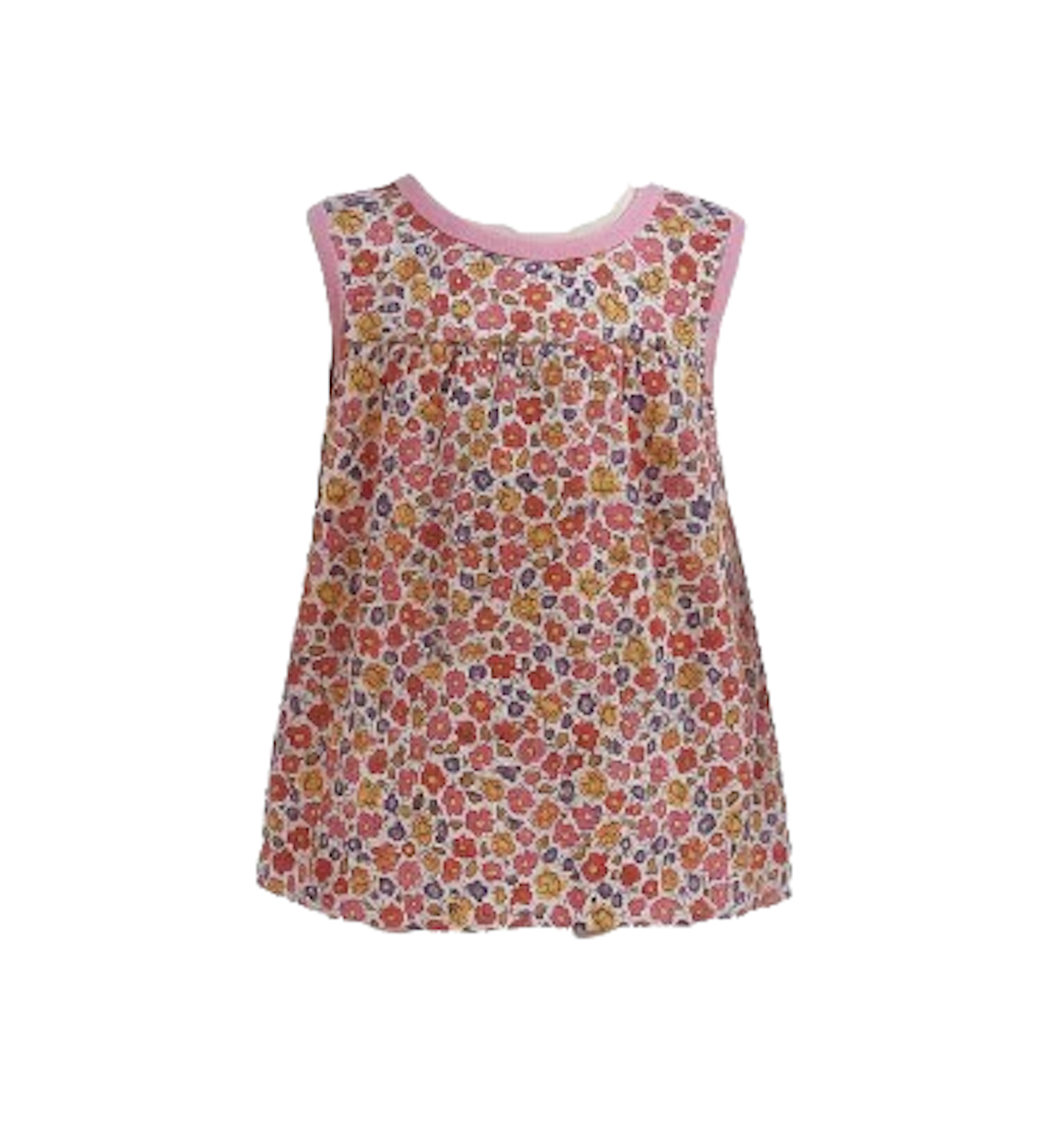 Girls' Sleeveless Summer Dress – Fits Size 18 to 24 Months