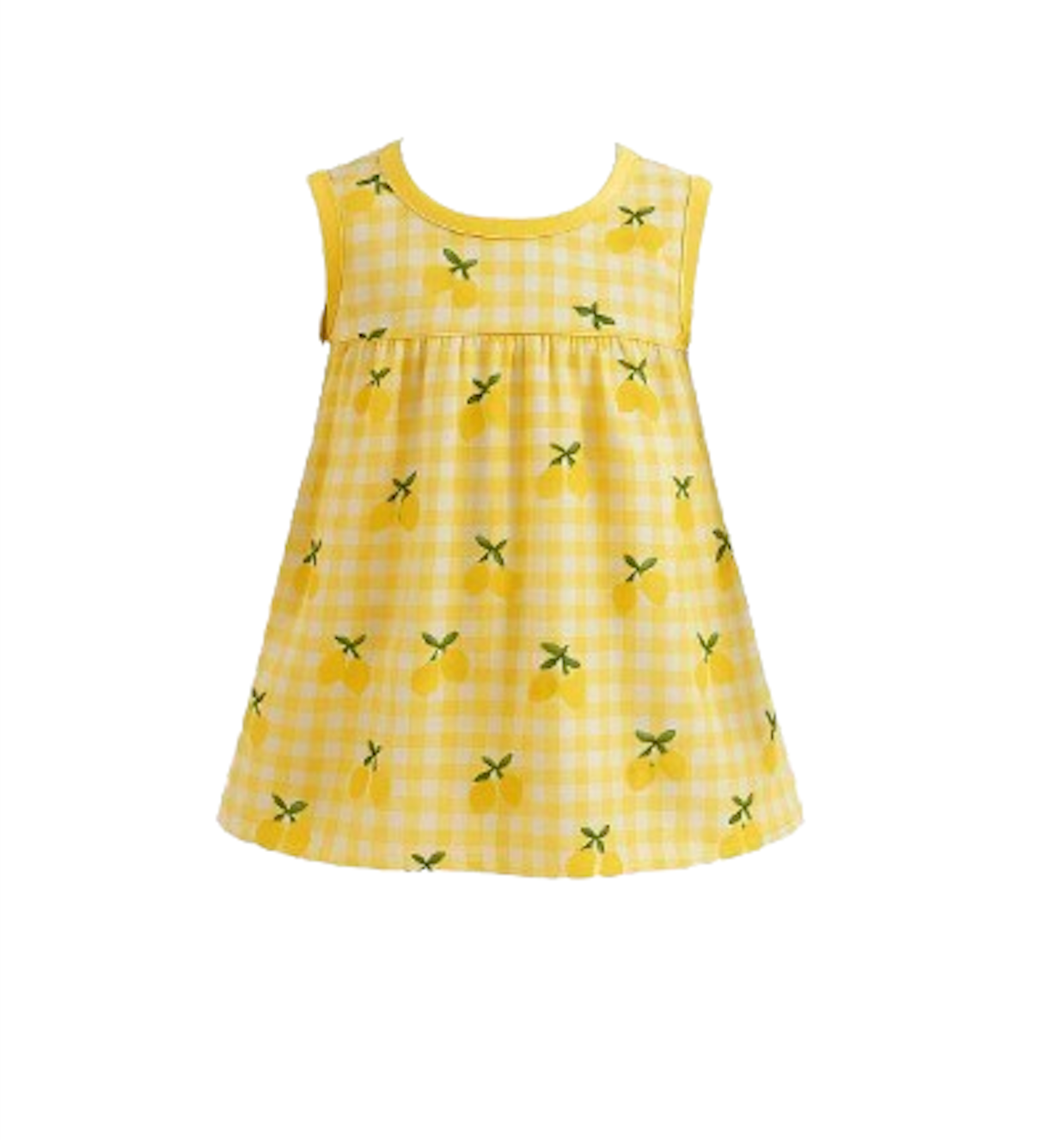 Girls' Sleeveless Summer Dress – Fits Size 18 to 24 Months