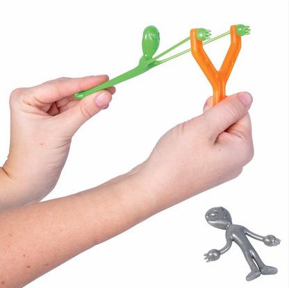 Alien Slingshot Flying Sticky Toy Set – 2 Pack