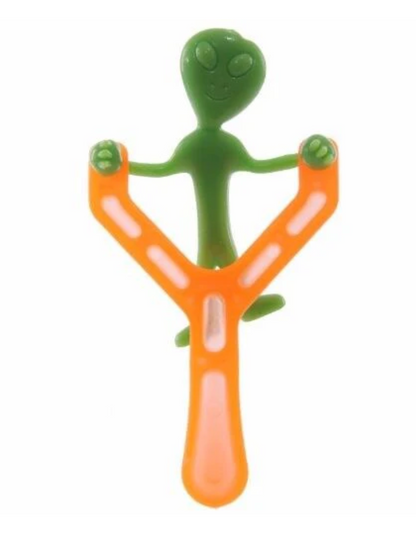 Alien Slingshot Flying Sticky Toy Set – 2 Pack