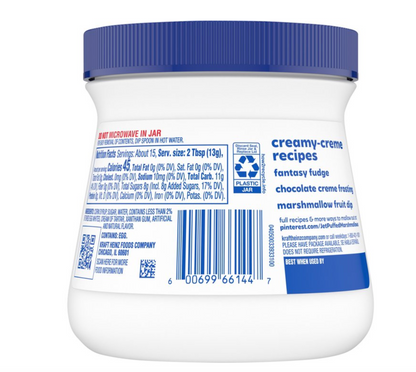 Kraft Jet-Puffed Marshmallow Creme 7oz – 2 Pack