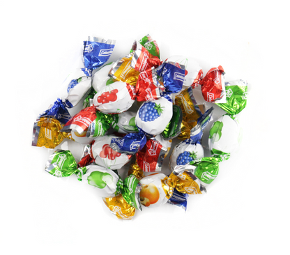 Colombina Assorted Fruit Filled Hard Candy Drops – 0.25 lb Bulk Bag