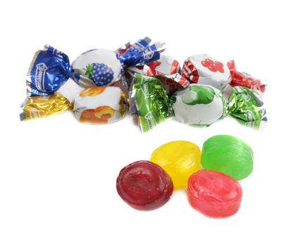 Colombina Assorted Fruit Filled Hard Candy Drops – 0.25 lb Bulk Bag