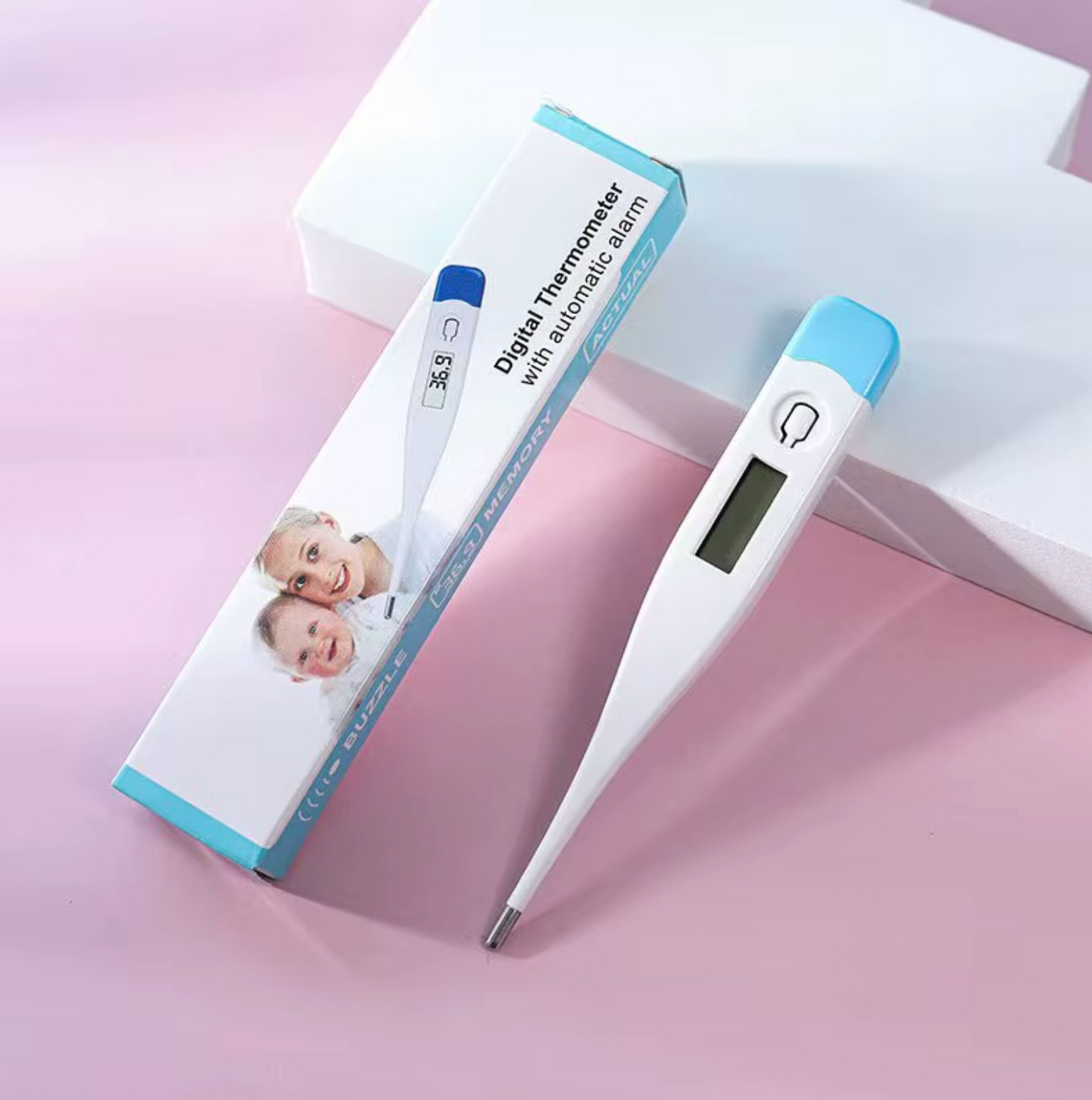Digital Thermometer with LCD Display – Fahrenheit & Celsius