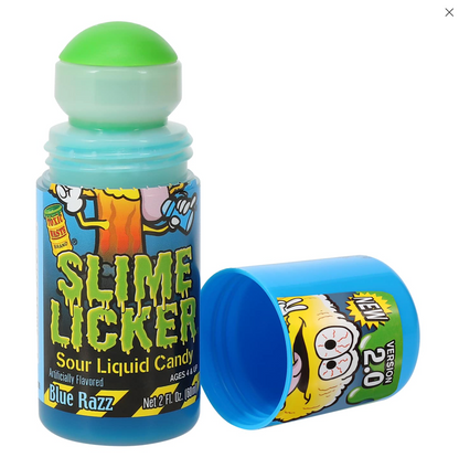 Toxic Waste Slime Licker 2.0 Sour Liquid Candy, 2-Pack, 2 fl oz Each