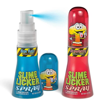 Toxic Waste Slime Licker Spray Sour Liquid Candy, 2-Pack, Assorted Flavors