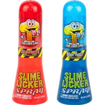Toxic Waste Slime Licker Spray Sour Liquid Candy, 2-Pack, Assorted Flavors