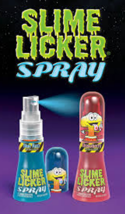Toxic Waste Slime Licker Spray Sour Liquid Candy, 2-Pack, Assorted Flavors