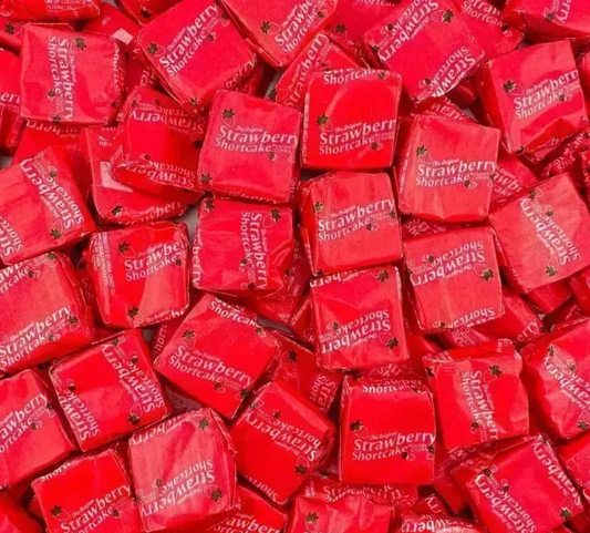 The Original Strawberry Shortcake Taffy Candy Chews – 26 Count Bag Individually Wrapped Chewy Candy
