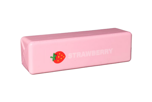 Strawberry Butter Squishy Fidget Toys – Pink Butter Bar Stress Relief Squeeze Toy