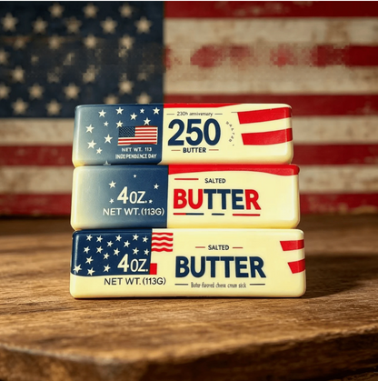 American Butter Squishy Fidget Toys – Patriotic USA Butter Bar Stress Relief Squeeze Toys