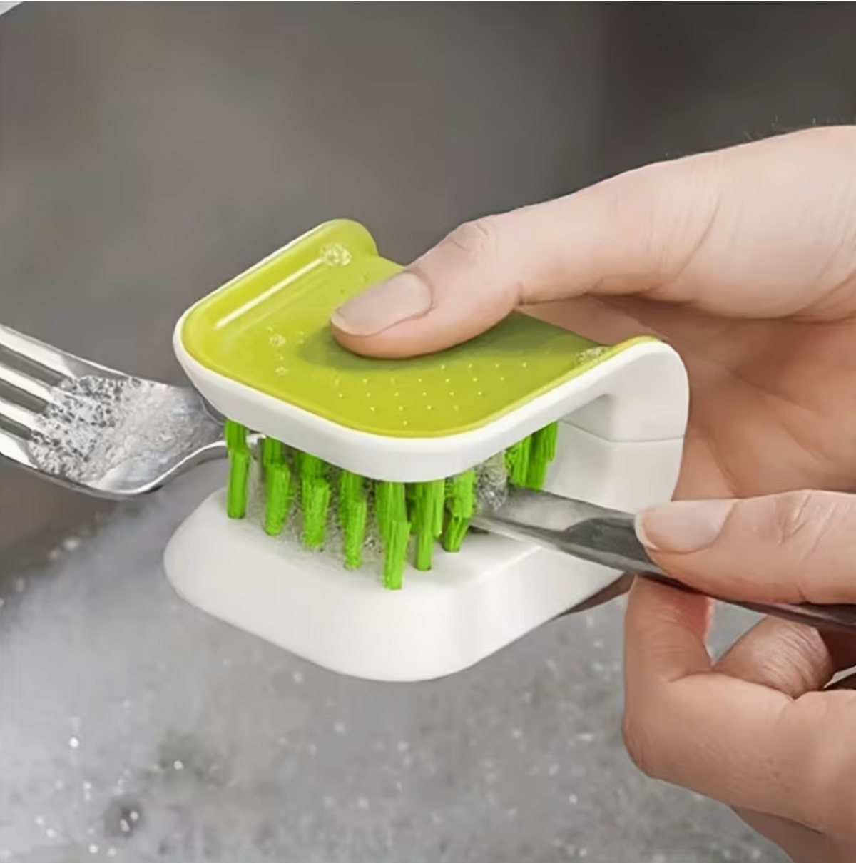 2-Pack Double-Sided U-Shaped Kitchen Utensil Cleaning Brushes