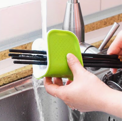 2-Pack Double-Sided U-Shaped Kitchen Utensil Cleaning Brushes