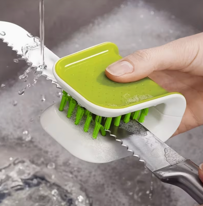 2-Pack Double-Sided U-Shaped Kitchen Utensil Cleaning Brushes