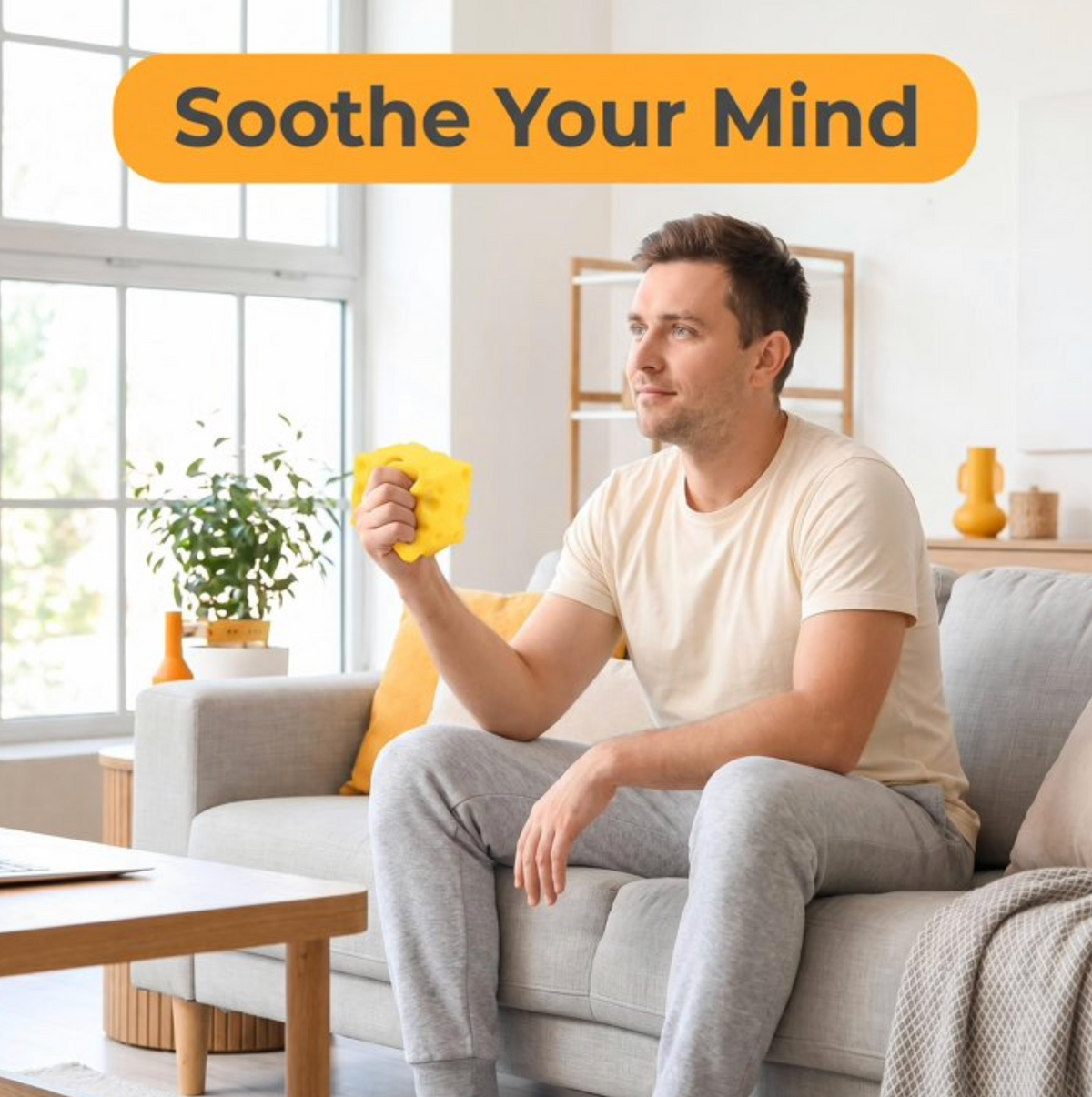 Mini Cheese Squishy Squeeze Toy – Soft Cheese-Shaped Sensory Fidget Stress Relief Toy