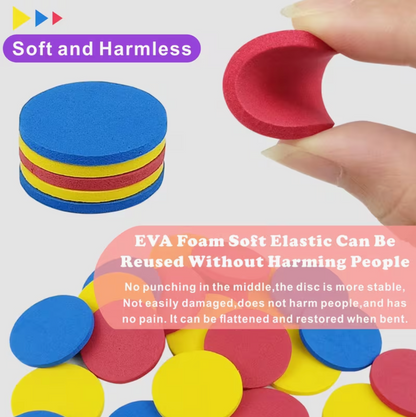 2-Pack Foam Disc Launcher Gun