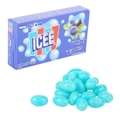 3-Pack ICEE Blueberry Mini Jelly Beans – 1.76 oz Box