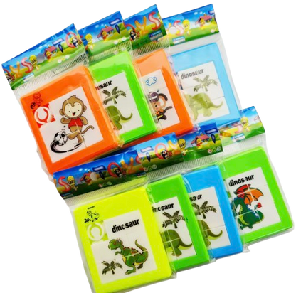 Safe Haven & CO 8-Pack Mini Sliding Animal Puzzle Toy