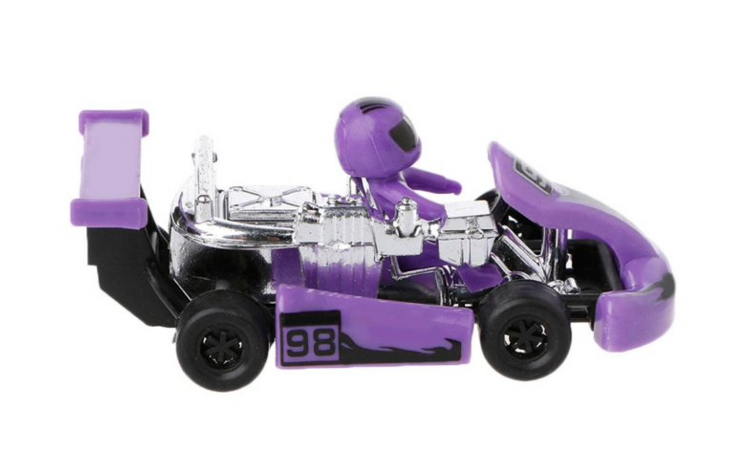 Safe Haven & CO 3-Pack Mini Pull-Back Go-Kart Racer