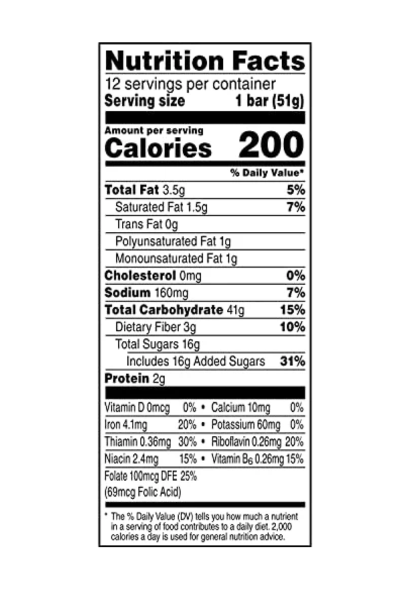 2-Pack Cap'n Crunch Crunch Berries King Size Cereal Bars (1.79 oz Each)