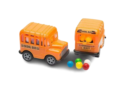 2-Pack Kidsmania Skool Bus Candy Toy 0.53 oz