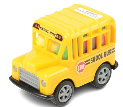 2-Pack Kidsmania Skool Bus Candy Toy 0.53 oz