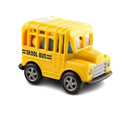 2-Pack Kidsmania Skool Bus Candy Toy 0.53 oz
