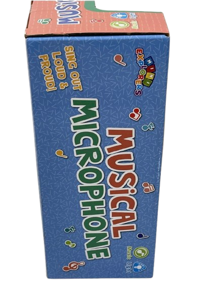 Toddler’s 1st Battery Operated Musical Microphone – Lights & Sounds Toy