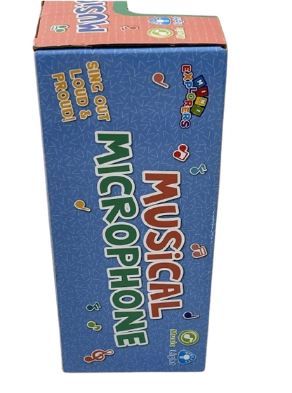 Toddler’s 1st Battery Operated Musical Microphone – Lights & Sounds Toy
