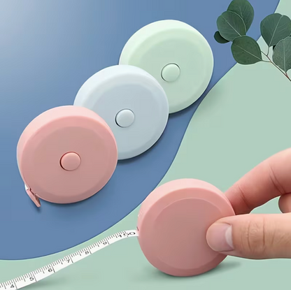 Compact ABS Measuring Tape – 150cm/60in Retractable