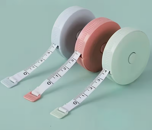Compact ABS Measuring Tape – 150cm/60in Retractable