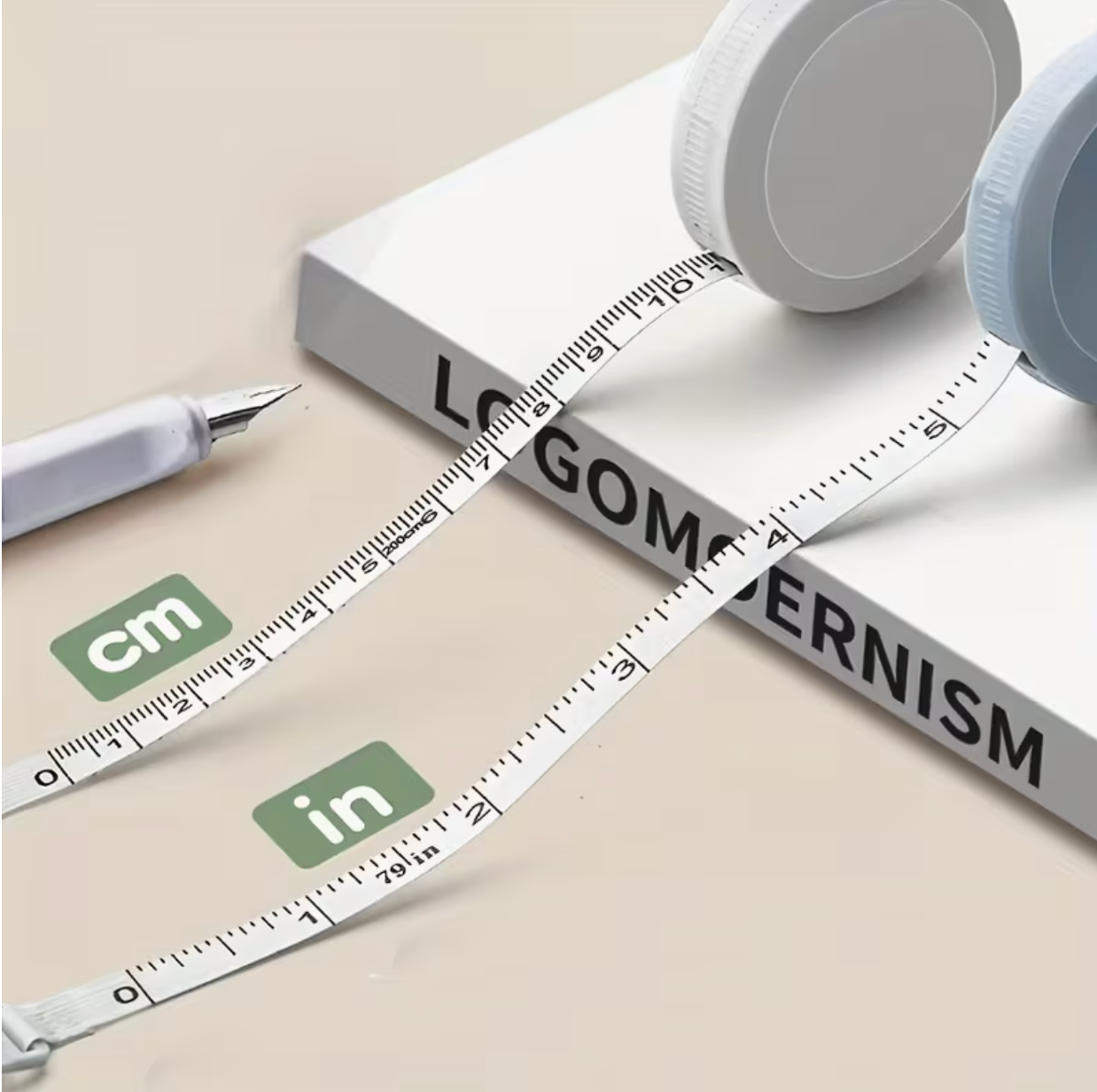 Compact ABS Measuring Tape – 150cm/60in Retractable