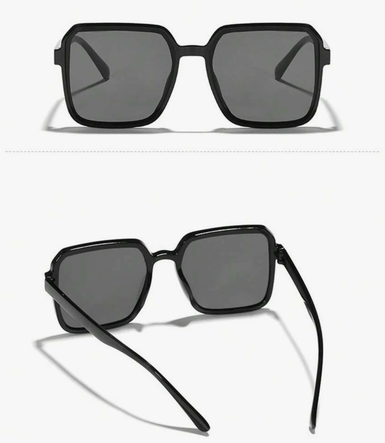 Women’s 3-Pack Large Square Frame Fashion Sunglasses