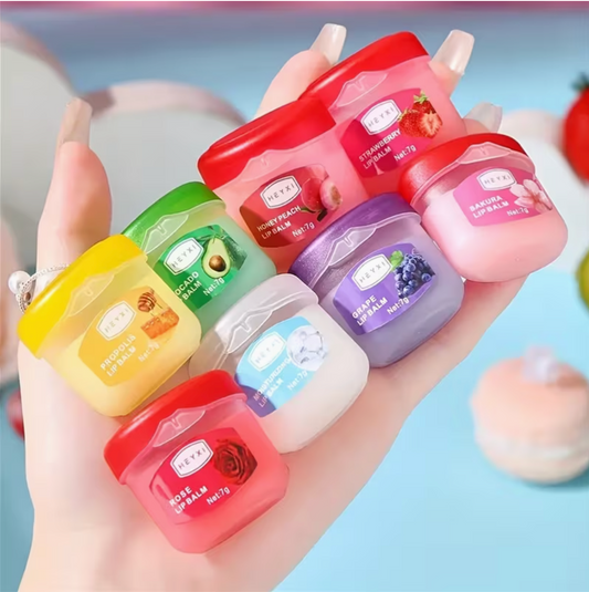8-Piece Hydrating Lip Balm Set – Alcohol-Free Moisturizing Formula