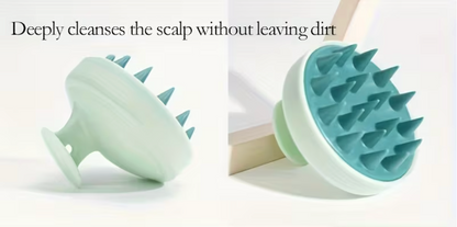 Silicone Scalp Massager & Shampoo Brush – Body and Scalp Comber for Shower Use