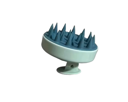 Silicone Scalp Massager & Shampoo Brush – Body and Scalp Comber for Shower Use