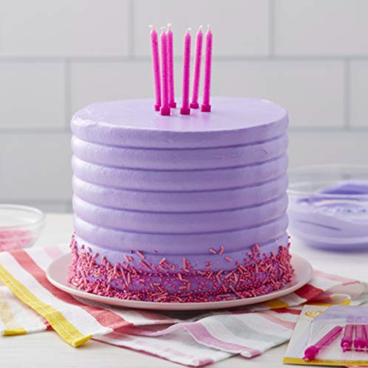 Birthday Glitter Candles – Pack of 10
