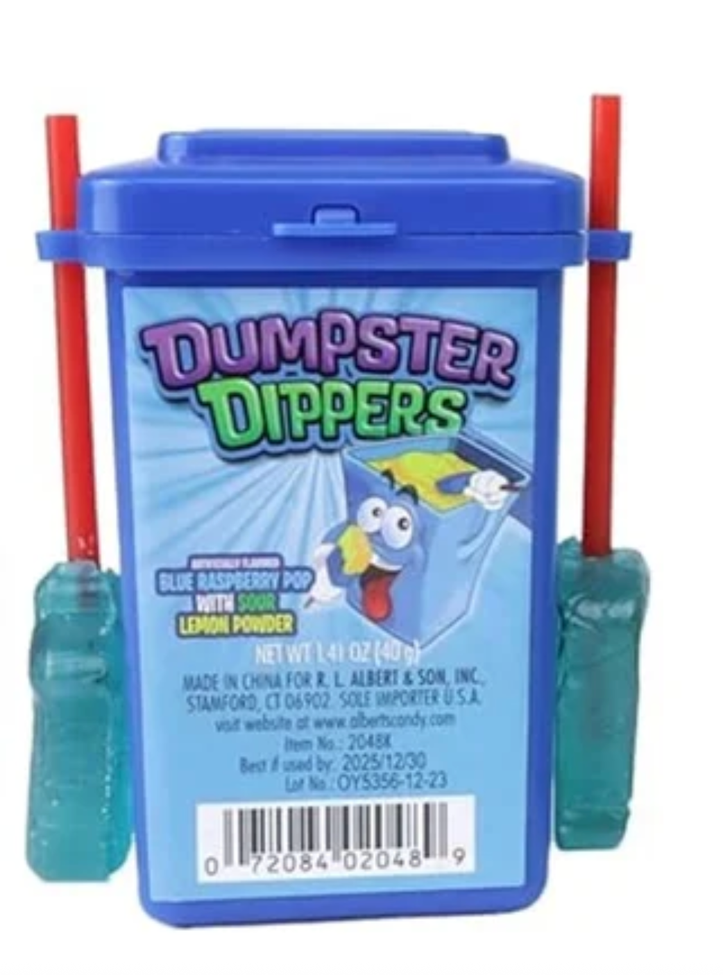Dumpster Dippers 2-Pack Lollipop & Sour Powder Candy