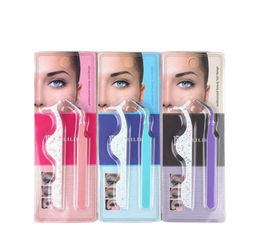 Eyelash Applicator Tool Set (2 Piece) – Precision Lash Tweezers