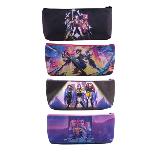 Kpop Demon Hunters Huntrix Graphic Print Pencil Case